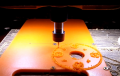 Plastic milling on homemade CNC # CNC1000